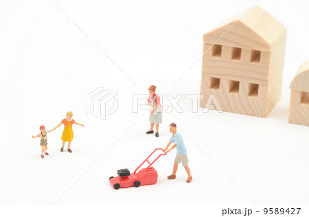 芝刈り 芝刈り 9589427