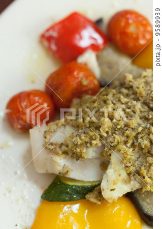 Close up of delicious fish dish Close up of delicious fish dish 9589939