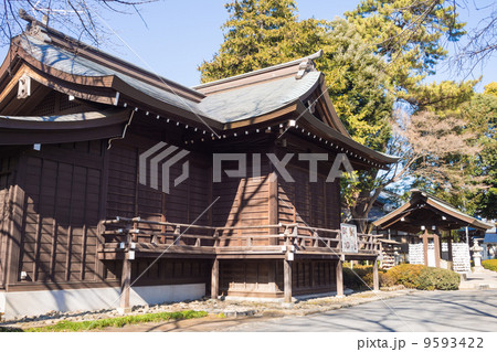 東京松蔭神社　神楽殿 9593422