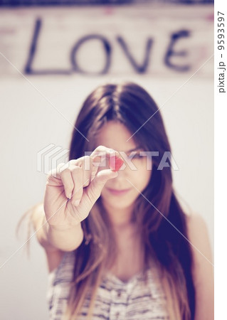 A portrait of a beautiful asian woman. A portrait of a beautiful asian woman. 9593597