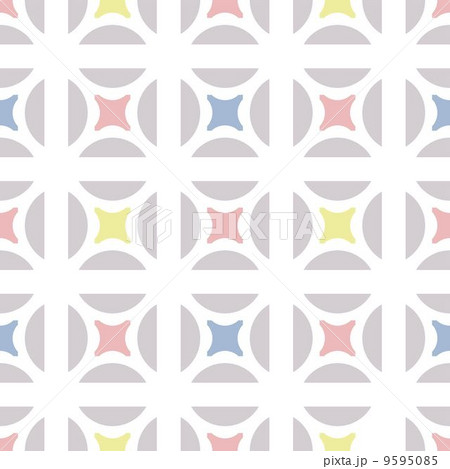 vector pattern with ellipse and hemisphere 9595085