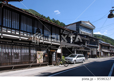 木曽平沢の家並み 木曽平沢の家並み 9596327