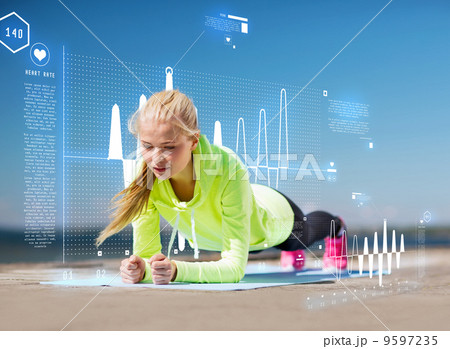 woman doing sports outdoors 9597235