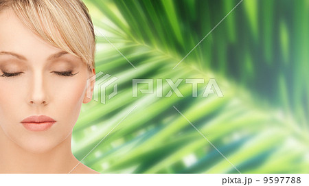 beautiful woman with blonde hair 9597788