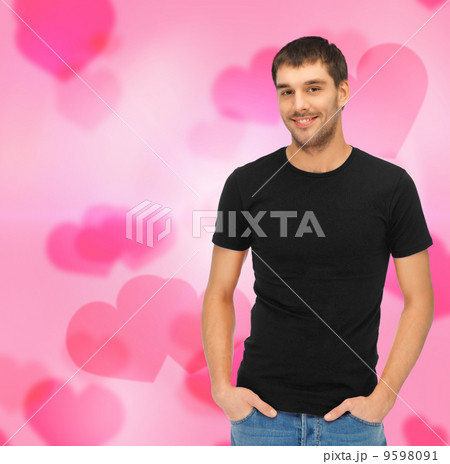 man in black t-shirt man in black t-shirt 9598091