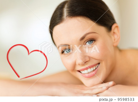 smiling woman in spa salon 9598533