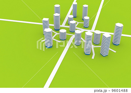 オフィス街　 9601488