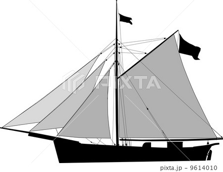 Cutter, sailing cargo vessel 9614010