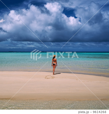 Woman at beach Woman at beach 9614268