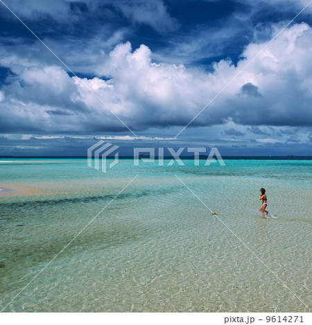Woman at beach Woman at beach 9614271
