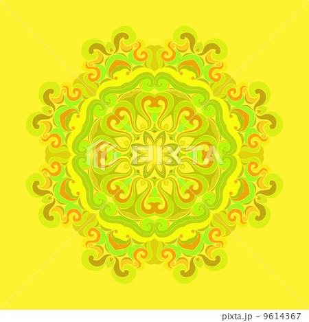 Abstract Round Seamless Pattern Abstract Round Seamless Pattern 9614367