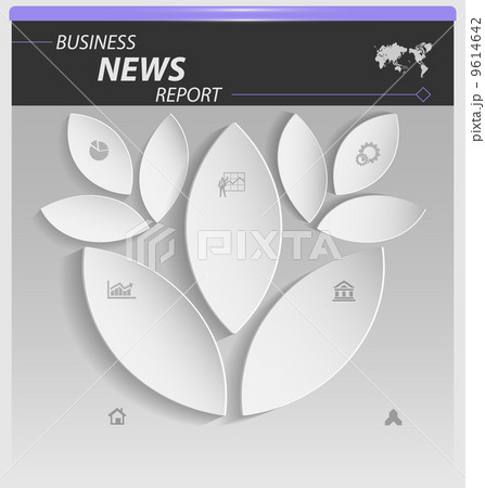 Stylized presentation,option template 9614642