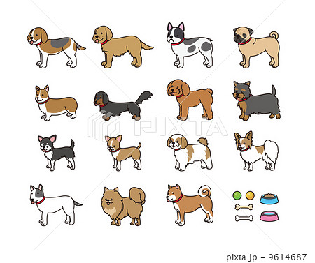 犬のセット 9614687