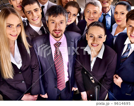 Group business people in office. 9614695