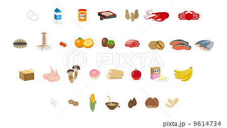 食物アレルギー　 9614734