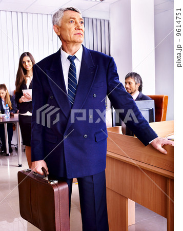 Business man boss at office. Business man boss at office. 9614751
