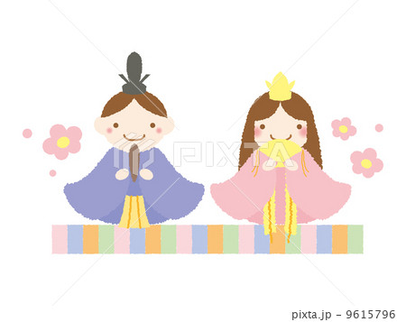 おひなさま／ひなまつり 9615796