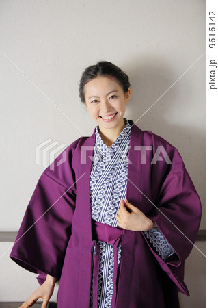 温泉・女性 9616142