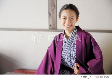 温泉・女性 9616190