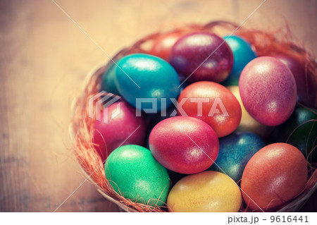 Easter eggs in the basket Easter eggs in the basket 9616441