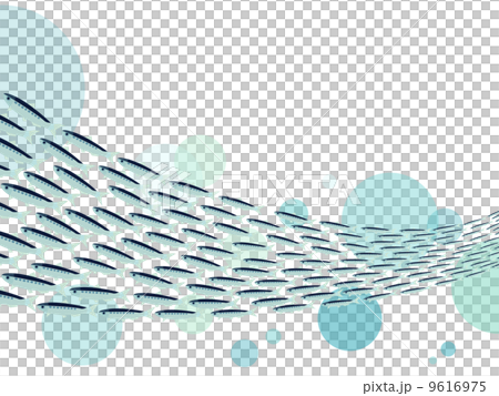 Flock of sardines (white · transparent bag) 9616975
