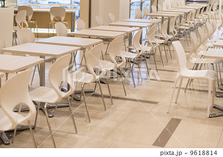 フードコートの写真素材