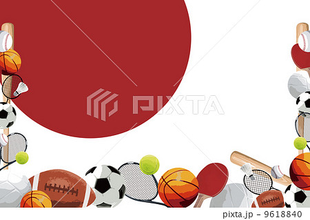 スポーツのイメージ枠 スポーツのイメージ枠 9618840