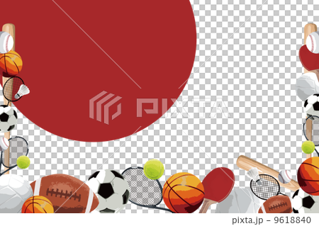 スポーツのイメージ枠 スポーツのイメージ枠 9618840