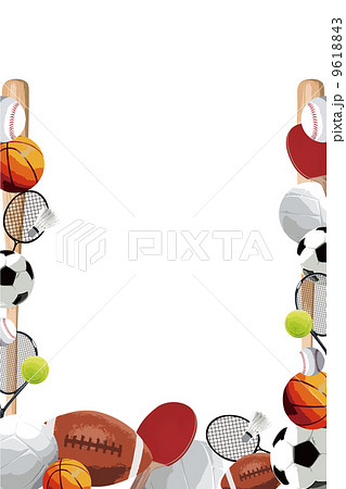 スポーツのイメージ枠のイラスト素材 9618843 Pixta