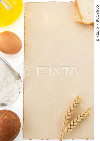 fresh bread on white fresh bread on white 9619605