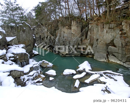 厳美渓（岩手県一関市） 9620431