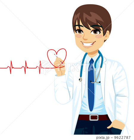 Doctor Drawing Heart 9622787