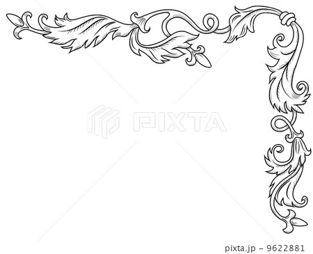 Decorative corner ornament 9622881