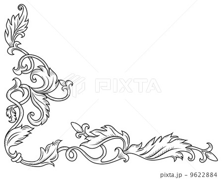 Decorative corner ornament 9622884