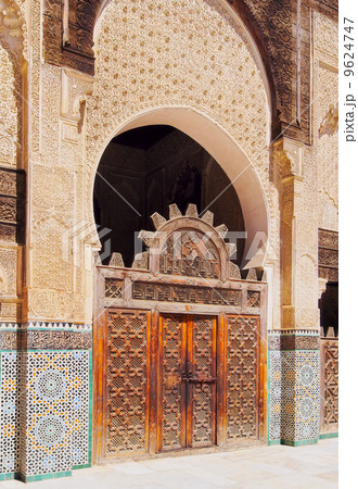 The Bou Inania Madrasa in Fes, Morocco The Bou Inania Madrasa in Fes, Morocco 9624747