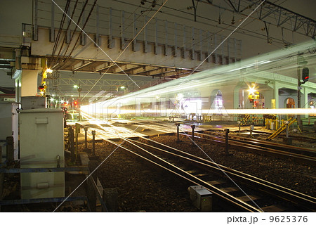 夜の駅_名鉄西枇杷島駅その1 夜の駅_名鉄西枇杷島駅その1 9625376