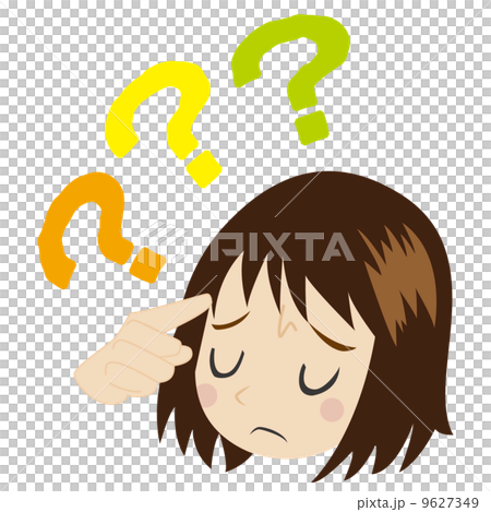 Thinking girl 9627349