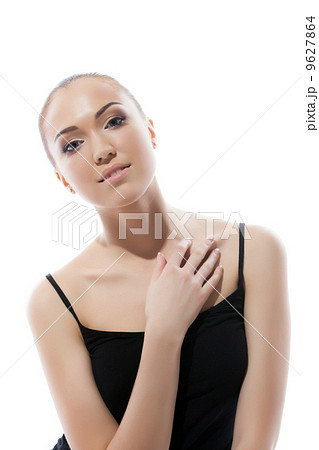 Image of young woman with elastic healthy skin Image of young woman with elastic healthy skin 9627864