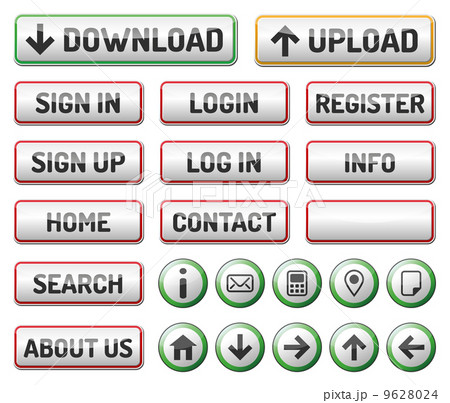 Internet Web 2 icon button 9628024