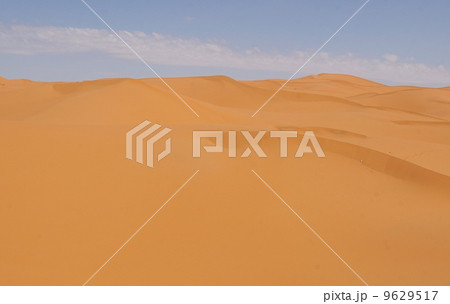 日中のサハラ砂漠 日中のサハラ砂漠 9629517
