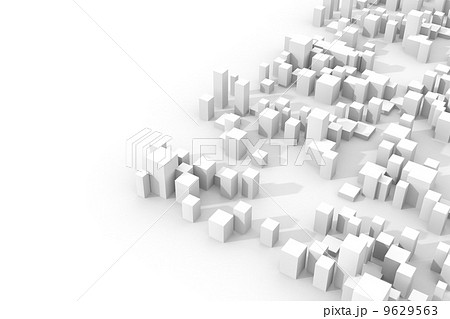 3DCG 町並み 3DCG 町並み 9629563