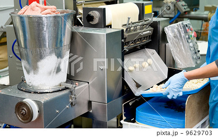 production of meat dumplings production of meat dumplings 9629703