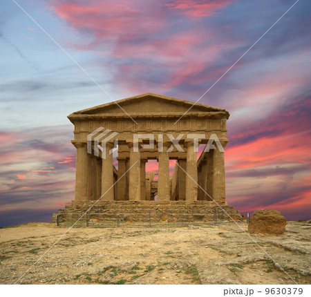 Ancient Greek temple of Concordia (V-VI century BC) Ancient Greek temple of Concordia (V-VI century BC) 9630379