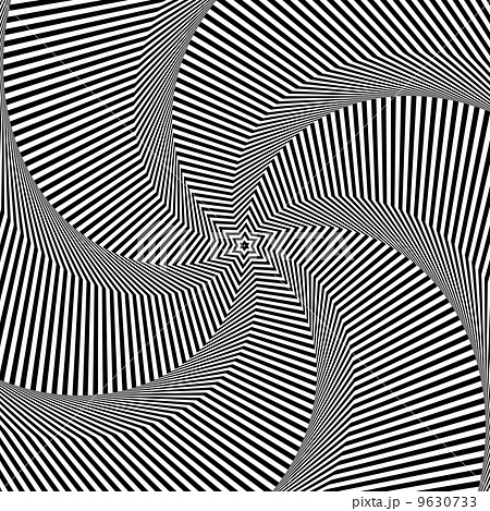 Rotation movement illusion. Abstract op art background. Rotation movement illusion. Abstract op art background. 9630733