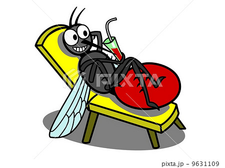 くつろぐ蚊 9631109