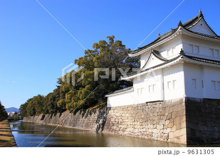1月京都 二条城・東南隅櫓 9631305