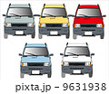 FIAT　Panda　フィアット・パンダ 正面イラスト 9631938