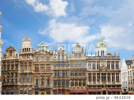 Guildhalls facades, Brussels Guildhalls facades, Brussels 9633626