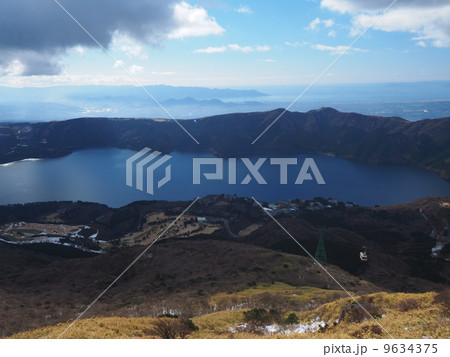 芦ノ湖　駒ヶ岳山頂より 9634375