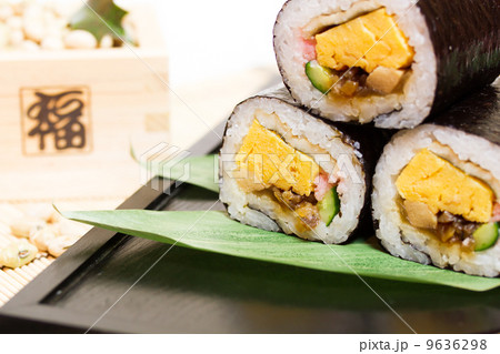 節分イメージ～恵方巻～ 9636298